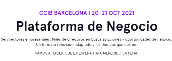 CCIB BARCELONA I 20-21 OCT 2021