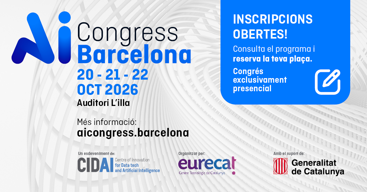 20-21-22 Oct 2026 – AI Congress Barcelona