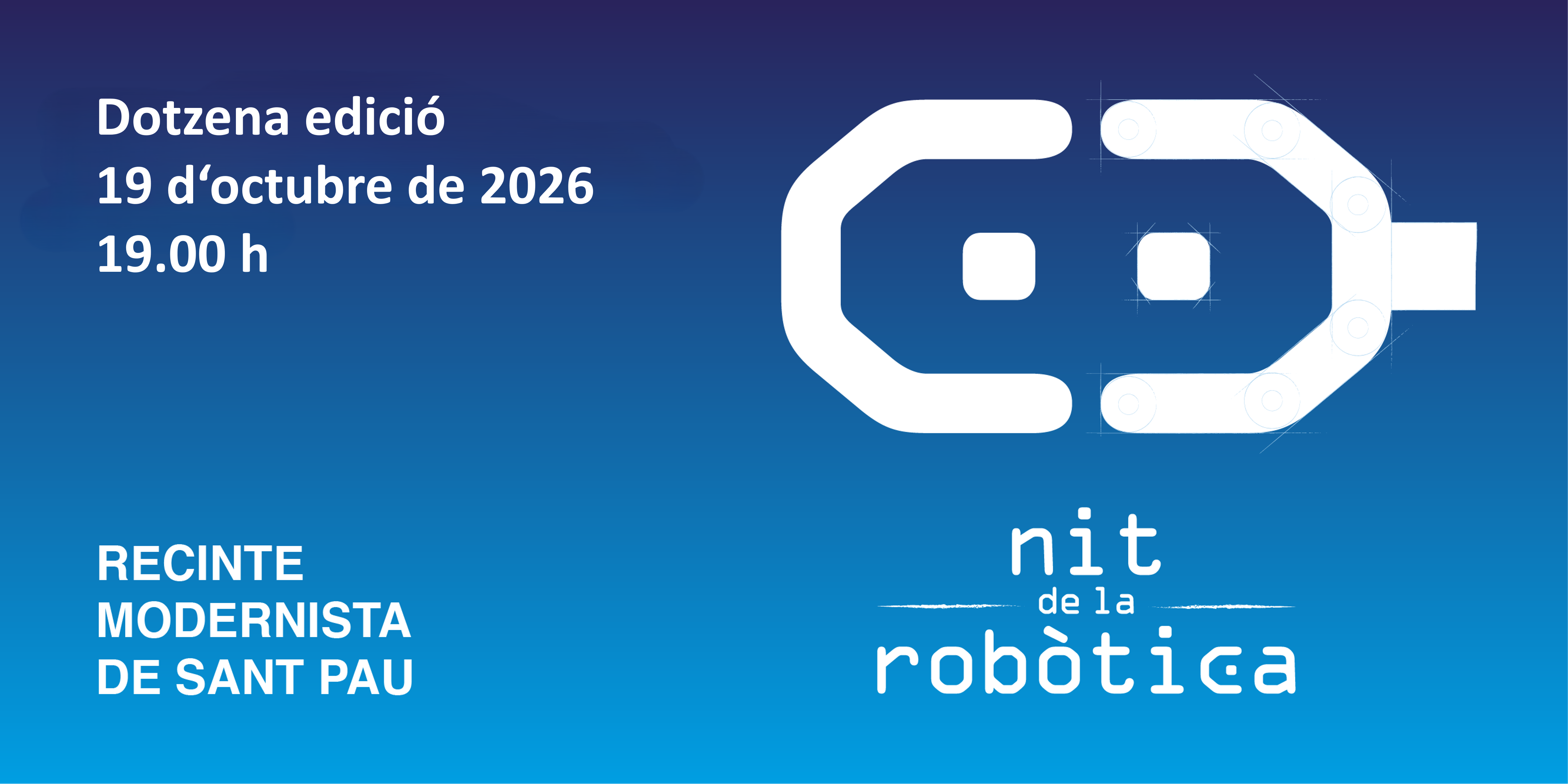 19-10-2026 – 12a edició de la Nit de la Robòtica